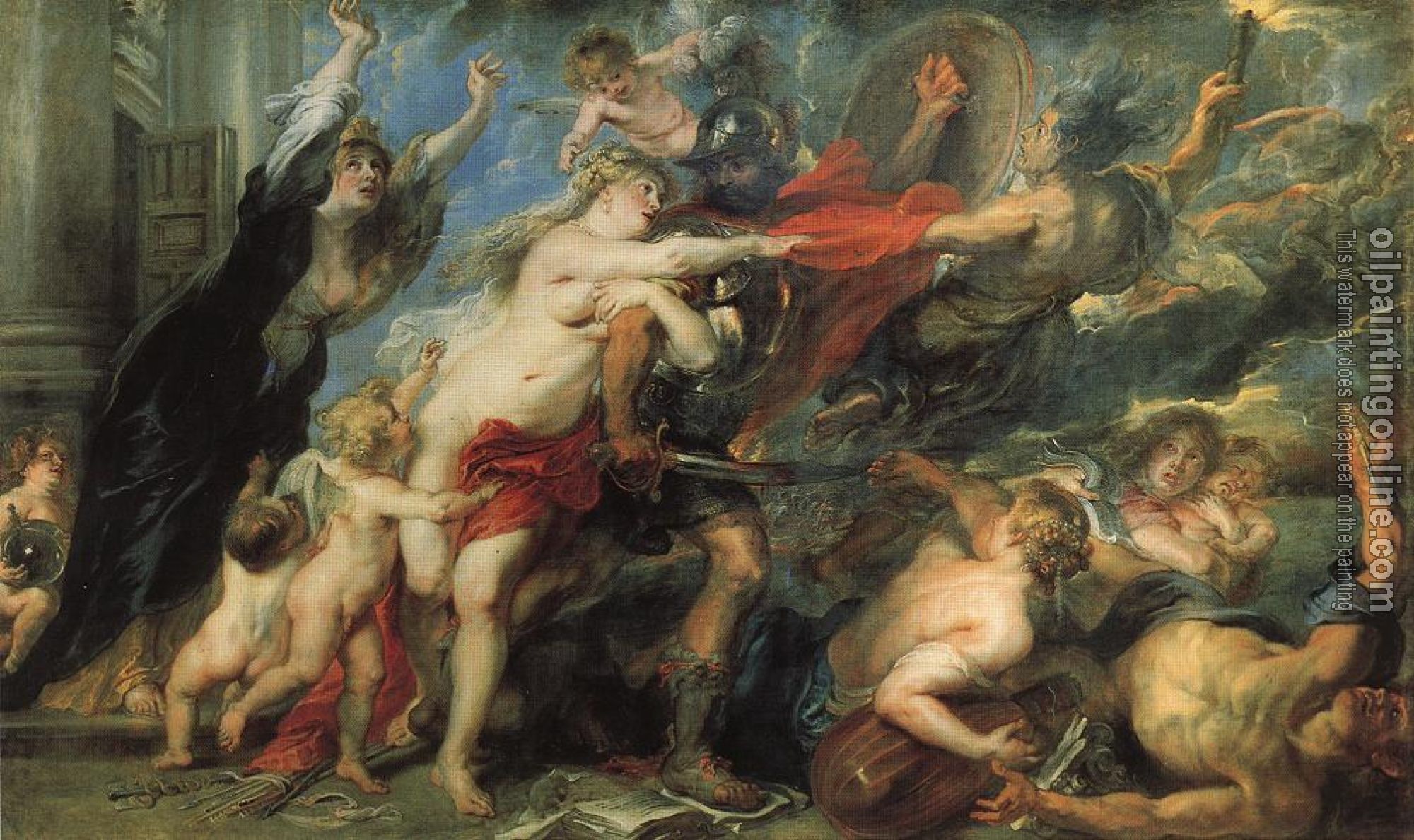 Rubens, Peter Paul - The Consequences of War